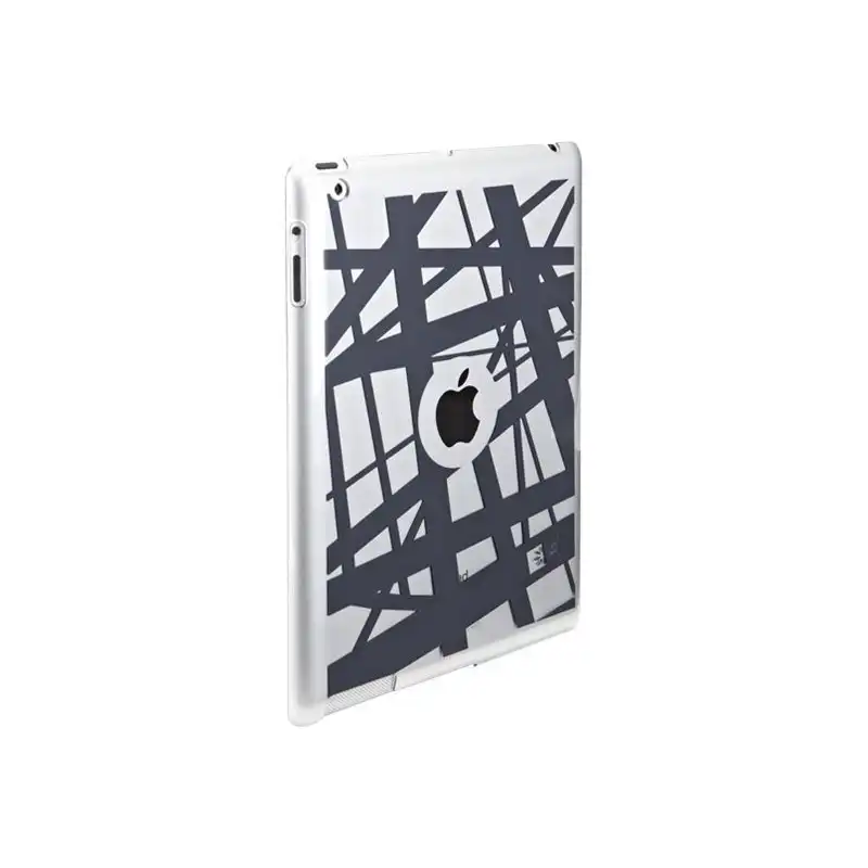 Polycarbonate case for iPad2, snap-on, clear (IPC201)_1